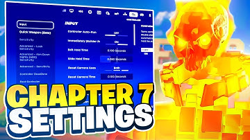BEST Chapter 7 Controller Settings, Sensitivity + Binds in Fortnite!