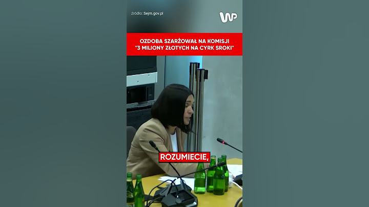 Ozdoba szarżował na komisji. "3 miliony złotych na cyrk Sroki" #sejm #polityka