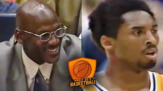 Michael Jordan Watches Kobe Bryant Absolutely Destroy Scottie Pippen