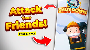 🎲 How to ATTACK Your FRIENDS in Monopoly GO! 💥💰