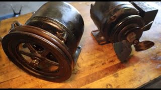 Antique General Electric belt-drive refrigerator - 2 - Component inspection... by davida1hiwaaynet 1,566 views 2 months ago 36 minutes