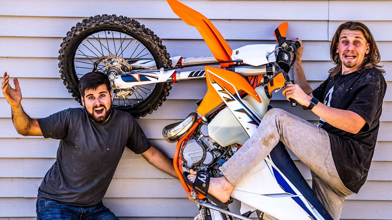 ZACKGOES WHEELIES EVERYTHING! *INSANE PITBIKE RIDE*