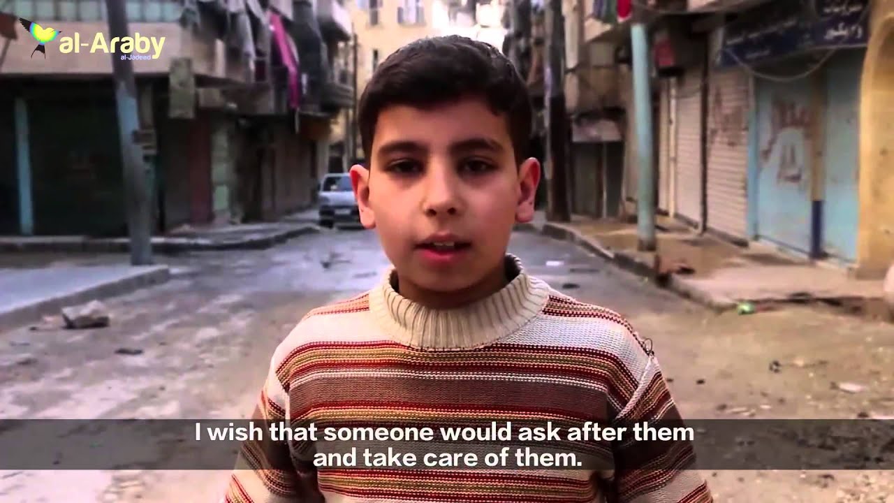 Syrian children speak