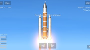 Making a SLS with solid rocket boosters or something in SFS.