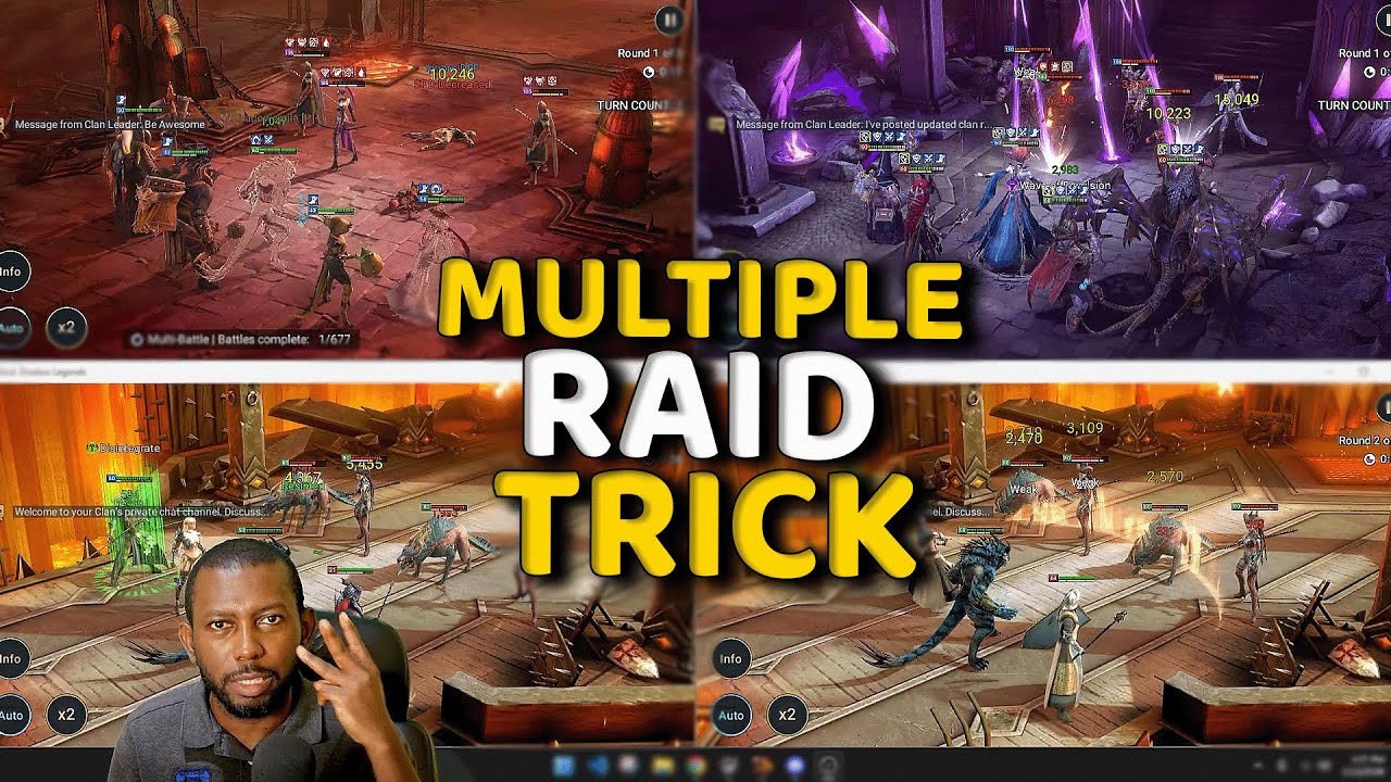 How I Run MULTIPLE RAID Shadow Legends Accounts on One PC