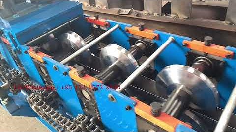 Shutter Door U Sliding Guide Roll Forming Machine