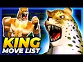 King move list  tekken 1