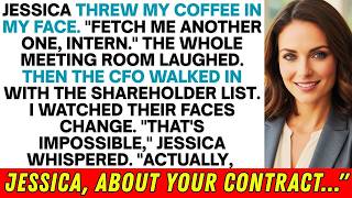 Celebrity My Coworker Threw Coffee at Me—Then Learned I Control Her Contract Profile
