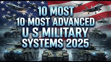10 Most Advanced U S  Military Systems 2025 | Animated Informative Video