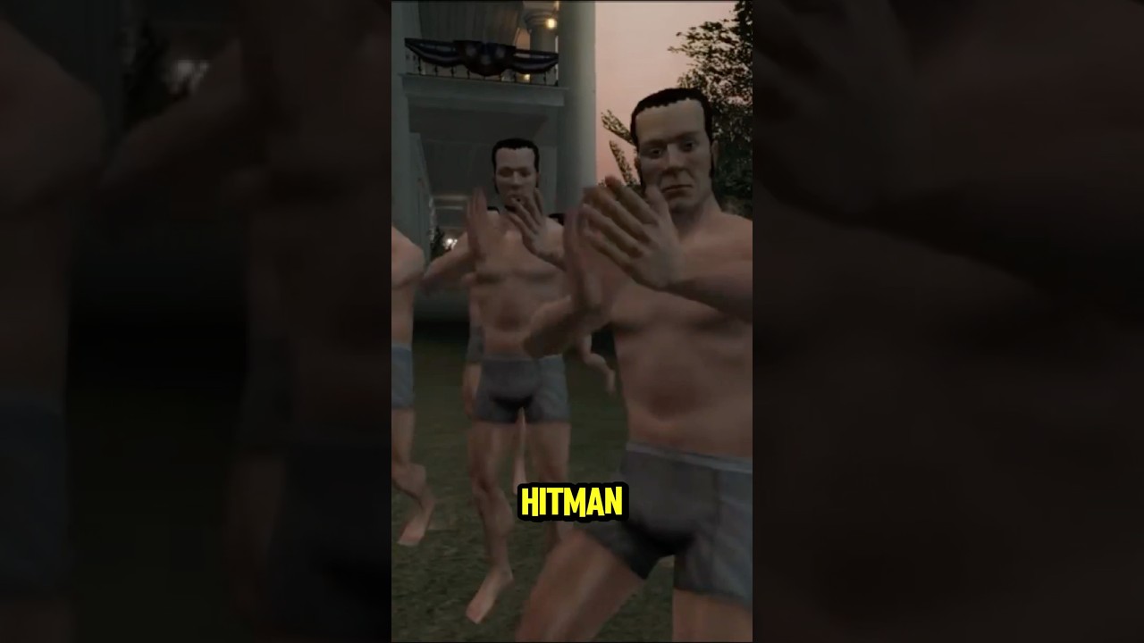 Did you know about this really weird Easter egg in HITMAN blood money 