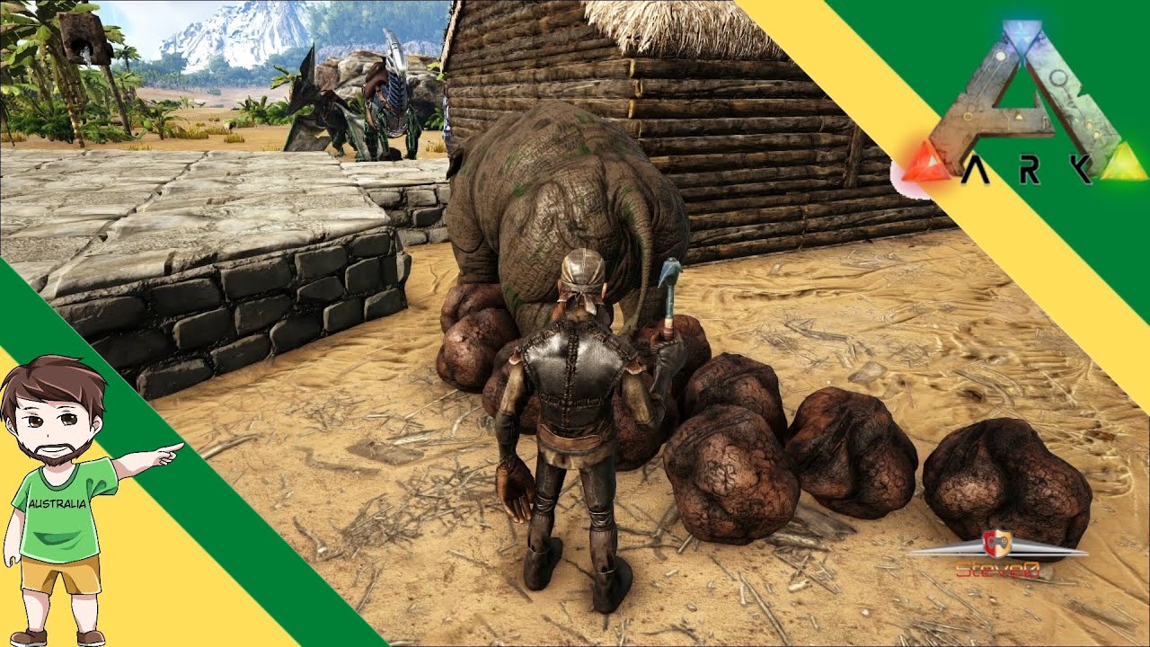 Taming The Pooping Machine & Farm Construction | Steve0's Solo Adventure EP3 | ARK SURVIVAL EVOLVED