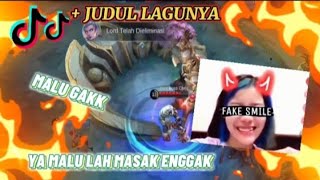 TIKTOK ML JEDAG JEDUG TERBARU 2022 ||  PANIK LAH MASAK ENGGAK || ADA JUDUL LAGUNYA || ML TERBARU