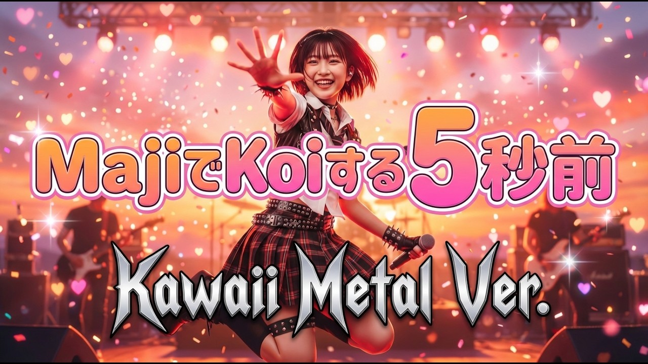 広末涼子 - MajiでKoiする5秒前 | Kawaii Metal Heavy Sound Ver. (AI Cover)