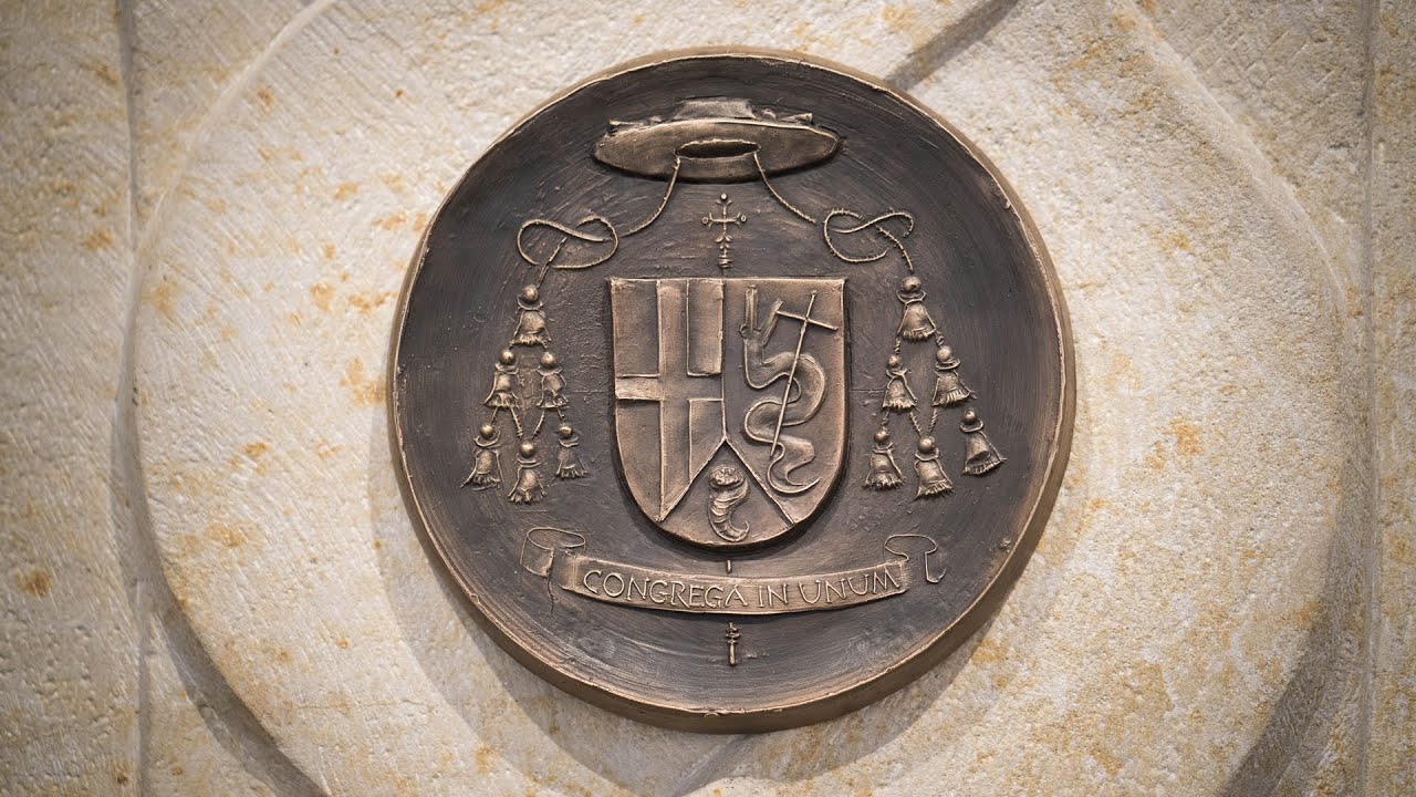 Das Wappen des Bischofs von Limburg