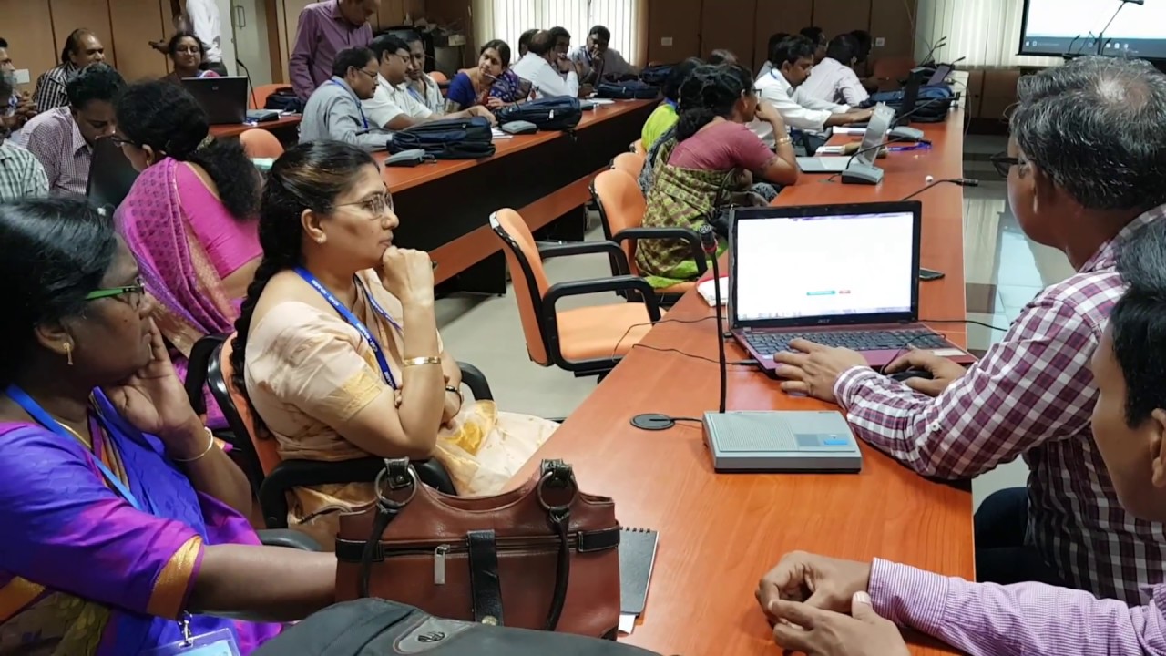 SVVU Trainees Using Research Concept Writer