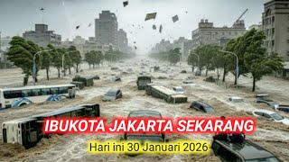 Download Lagu BANJIR JAKARTA TERKINI, HINGGA SEATAP RUMAH,53 RT TENGGELAM MP3
