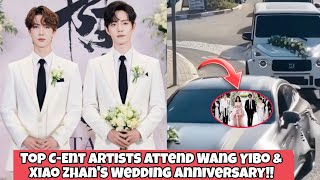 Download Lagu TRENDING!! Top C-Ent Artists Attend Wang Yibo \u0026 Xiao Zhan's Wedding Anniversary!! MP3
