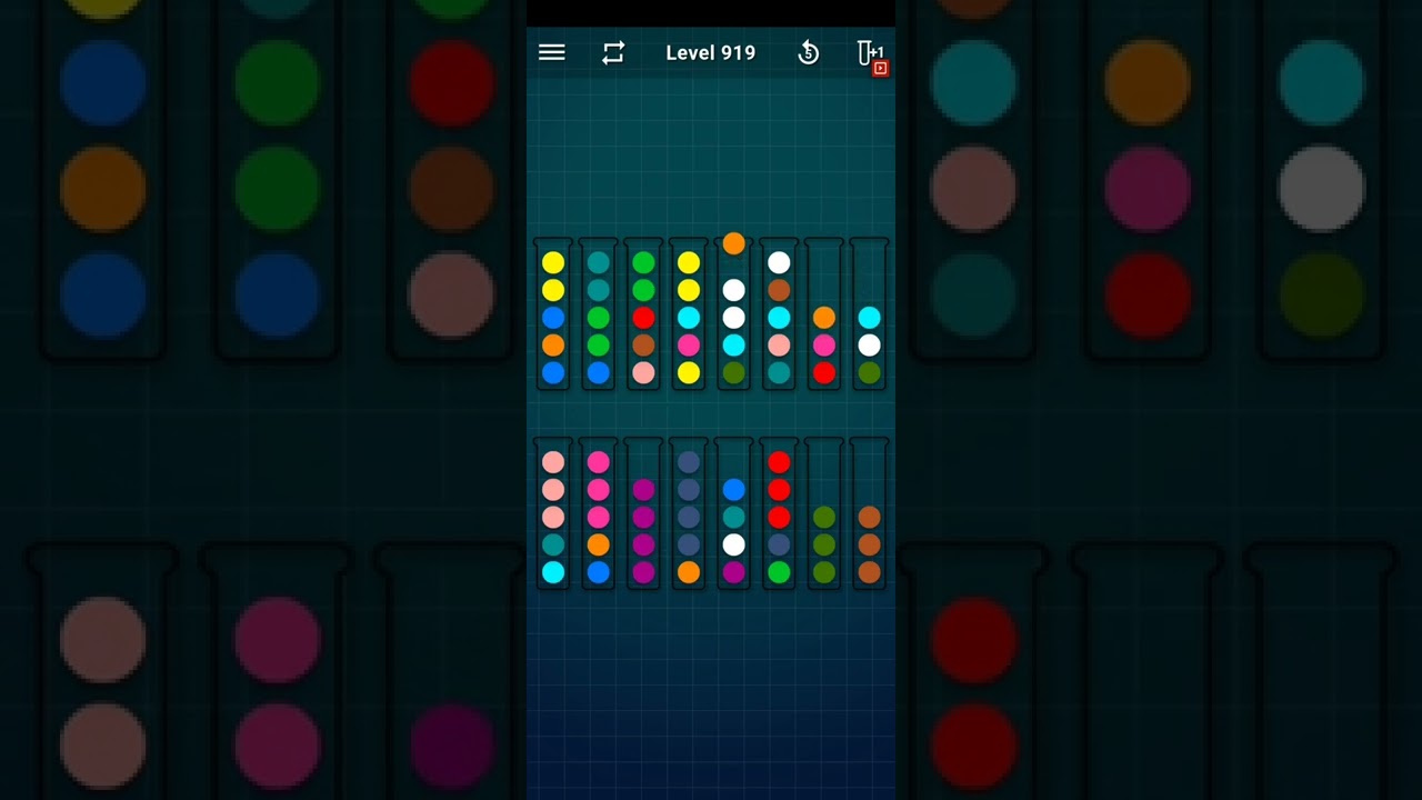 Ball Sort Puzzle Level 919 😎