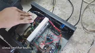 REVIEW || power ampli OCL untuk spiker ipedansi tinggi(spiker horn TOA)