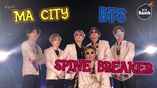 BTS - MA CITY + SPINE BREAKER REACTION | РЕАКЦИЯ НА ВЫСТУПЛЕНИЯ БАНТАН 😎