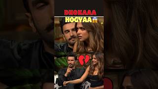 Deepika and Ranveer CLASH Koffee with karan🤯 #ytshorts #deepikapadukone
