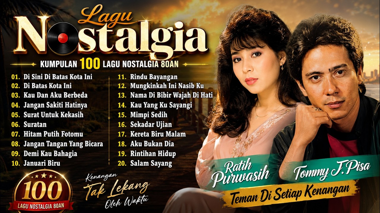 TOMMY J PISA \u0026 RATIH PURWASIH FULL ALBUM | Tembang Kenangan Nostalgia | Lagu Lawas Indonesia