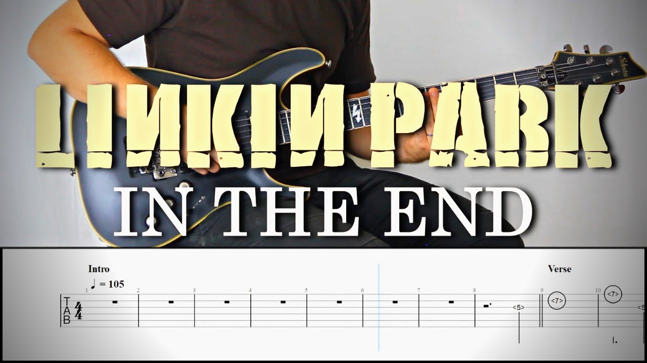 linkin-park-in-the-end-guitar-cover-tutorial-free-tab-youtube
