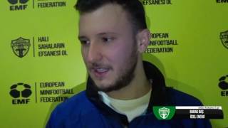 Burak Baş / Özel Enerji - Şartlar Donetsk / Röportaj / iddaa Rakipbul Ligi 2017