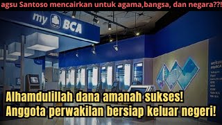 Thank God, the trust fund was successful! The representative members are ready to go abroad!