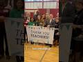 2026 Massachusetts Teacher of the Year ceremony at Lowell High School celebrating Dr. Tara Goodhue