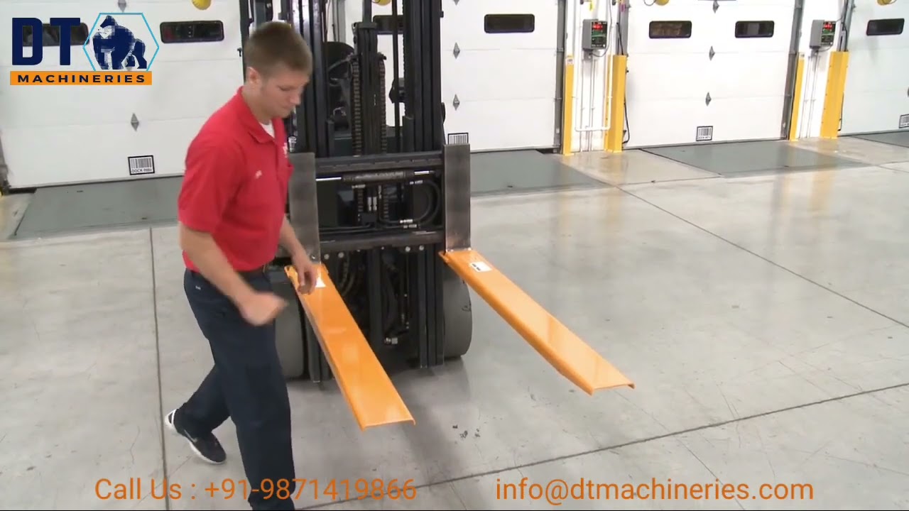 DT Fork Extension. Fork attachment for all Forklift Trucks. Call us : +91-9871419866