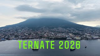 Pesona Kota Ternate Maluku Utara 2025 Dilihat Dari Udara Dengan Drone