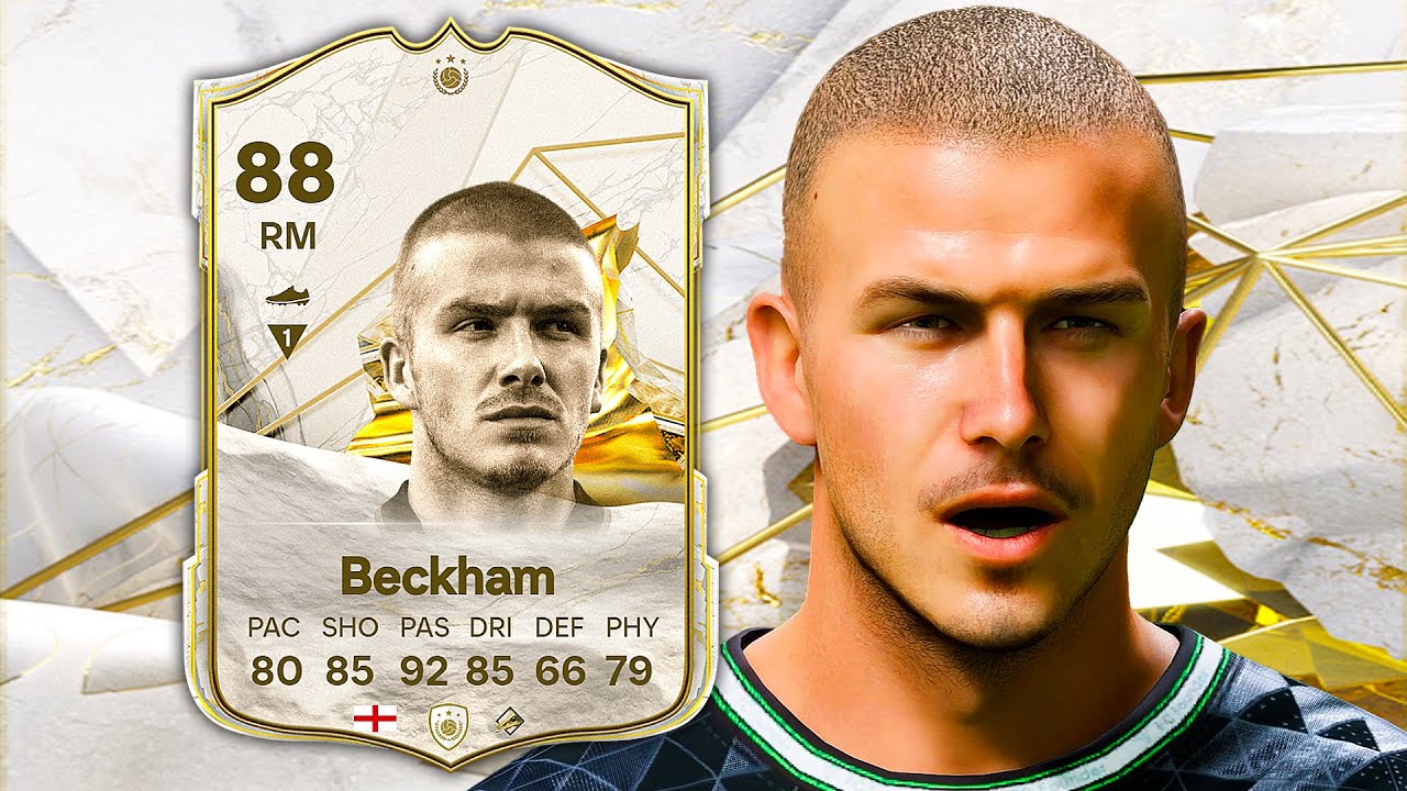 88 Icon Beckham Player Review 🔥 EA FC 24