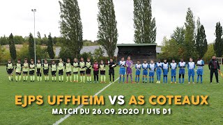 As Coteaux Vs Ejps Uffheim U15D1 - Saison 2020-2021