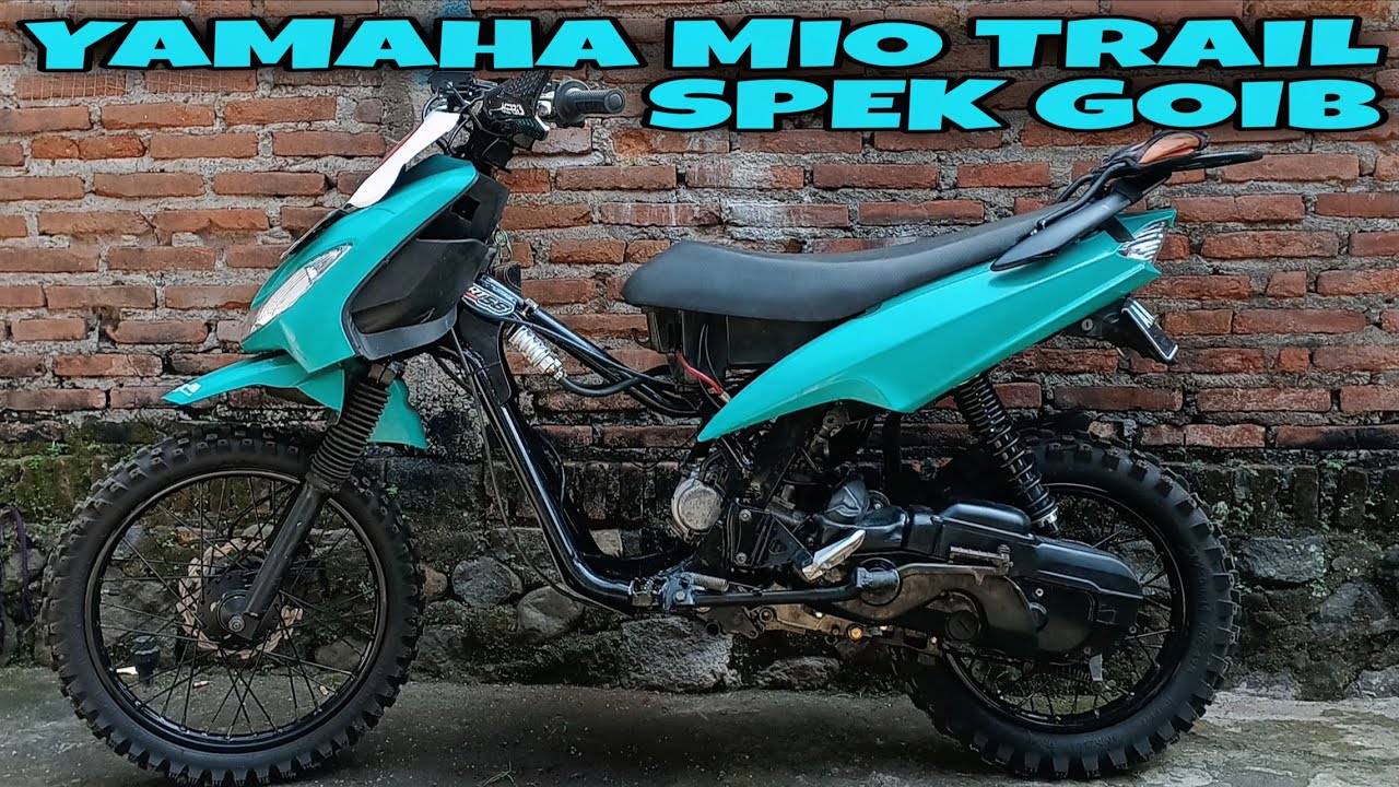 MODIFIKASI MOTOR YAMAHA MIO TRAIL GTX SIMPLE