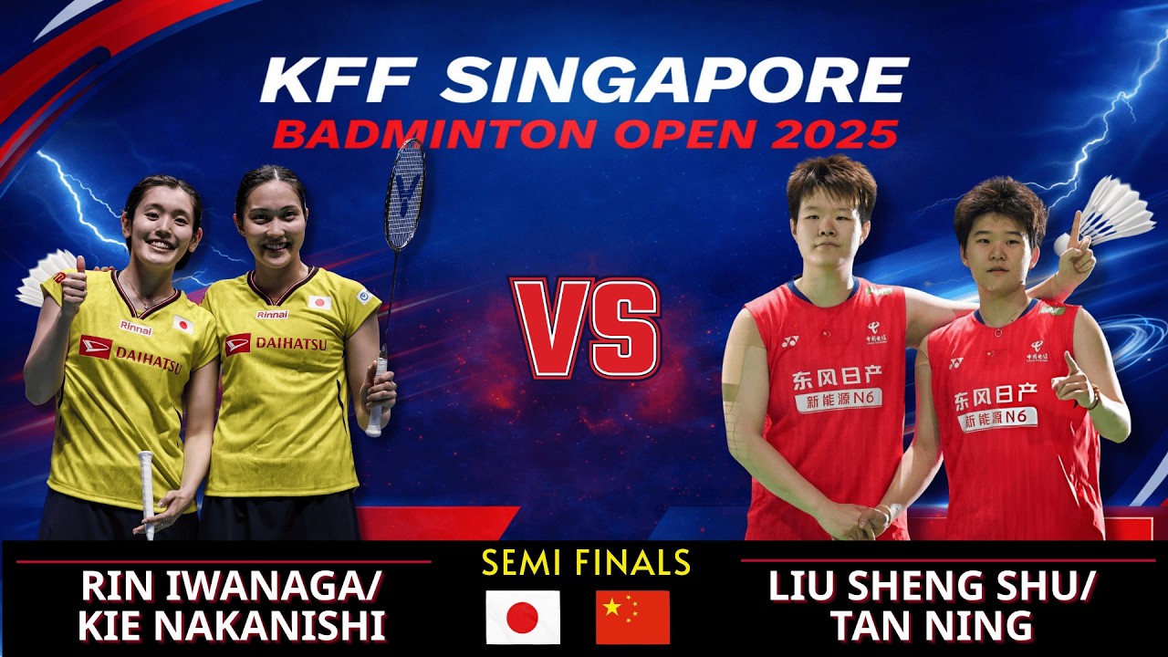 🔥 EPIC CLASH 🔥 岩永鈴／中西貴映（JPN） vs 劉聖書／譚寧（CHN）｜フルスコア｜1080p | Rin Iwanaga/Kie Nakanishi  vs Liu/Tan