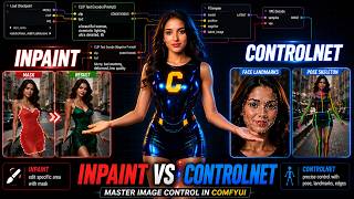 Inpaint &amp; ControlNet in ComfyUI - EP-5 ComfyUI