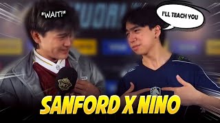Funny INTERACTION between SANFORD and NINO! Teaching Each Other WORDS😂
