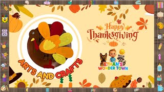 Easy Thanksgiving Turkey Craft for Kids | Fun Paper & Pom-Pom Art