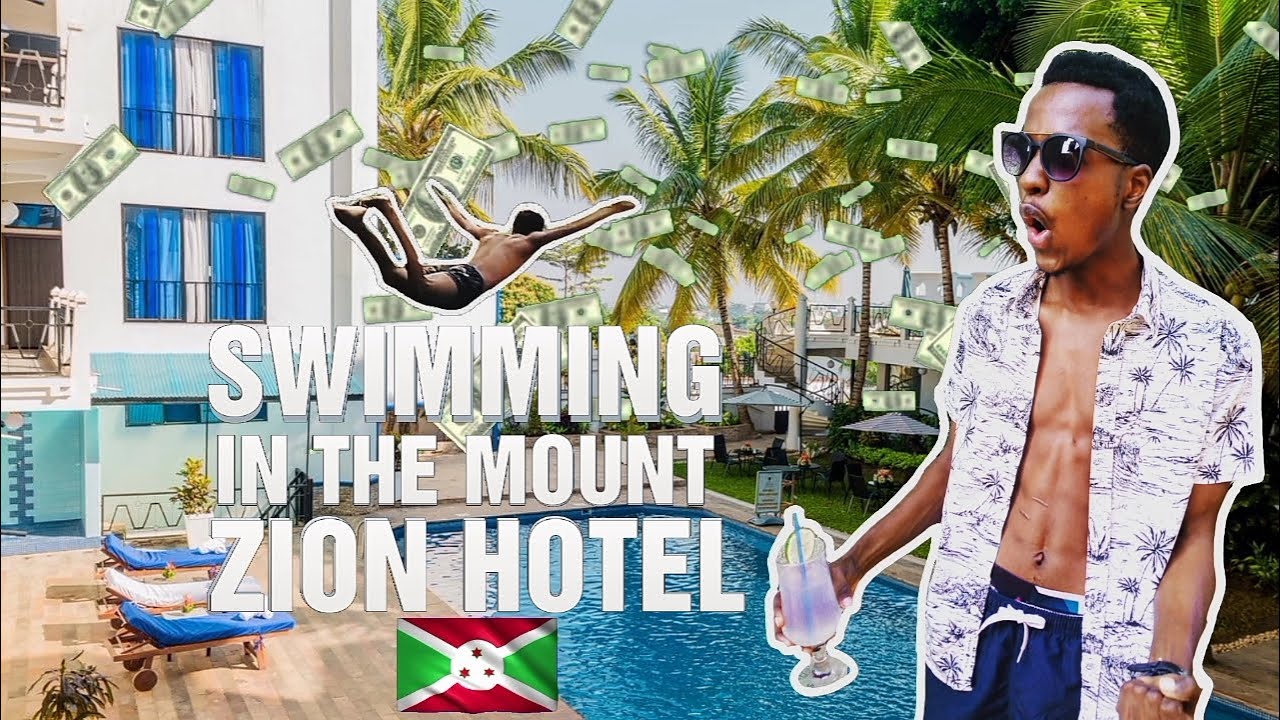 SWIMMING IN ONE OF THE MOST EXPENSIVE HOTELS IN BURUNDI | Colin Klain
