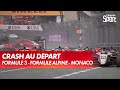 F3   Le replay du crash au dpart   GP de Monaco