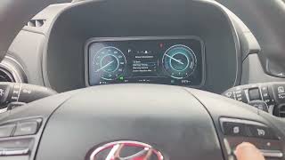 How to turn on your Blind Spot alert in the settings of your Hyundai Kona! #hyundai #car #blindspot 