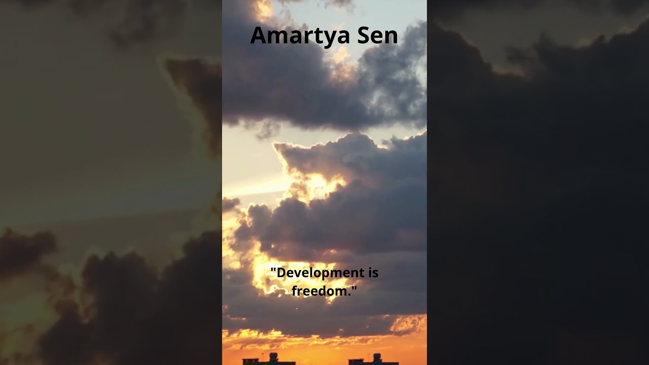 Quotes from philosophers Amartya Sen