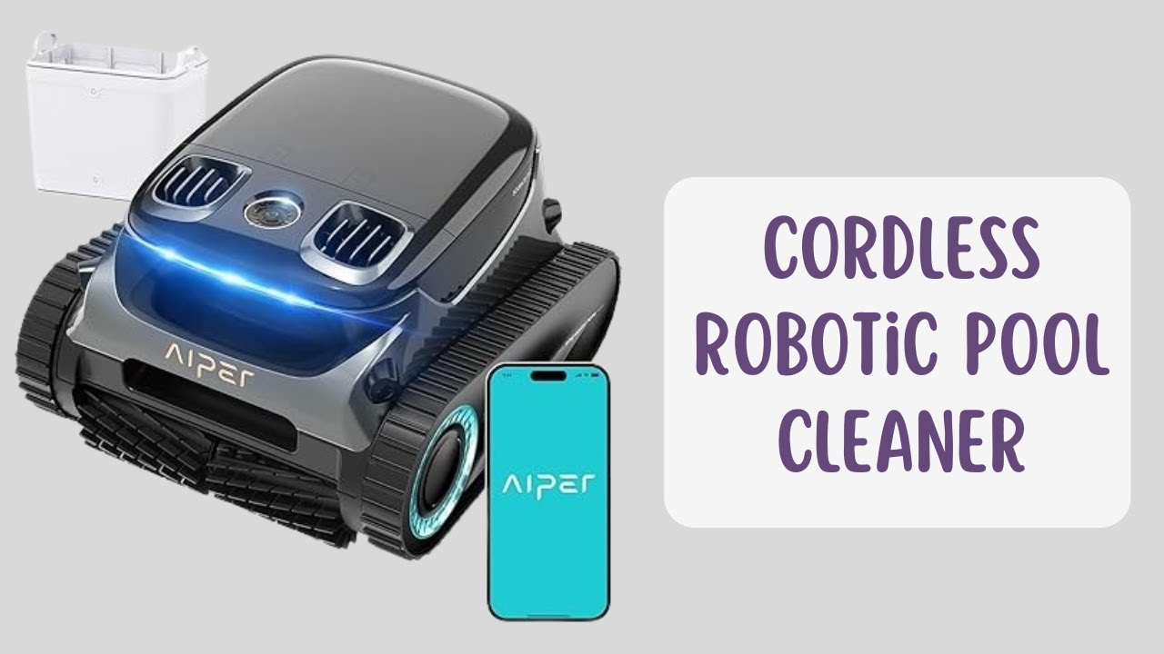 2025's Game Changing AIPER Scuba S1 Pro Cordless Robotic Pool Cleaner Revealed