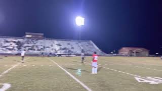 Play is suspended as shots fired outside Laney's home football game