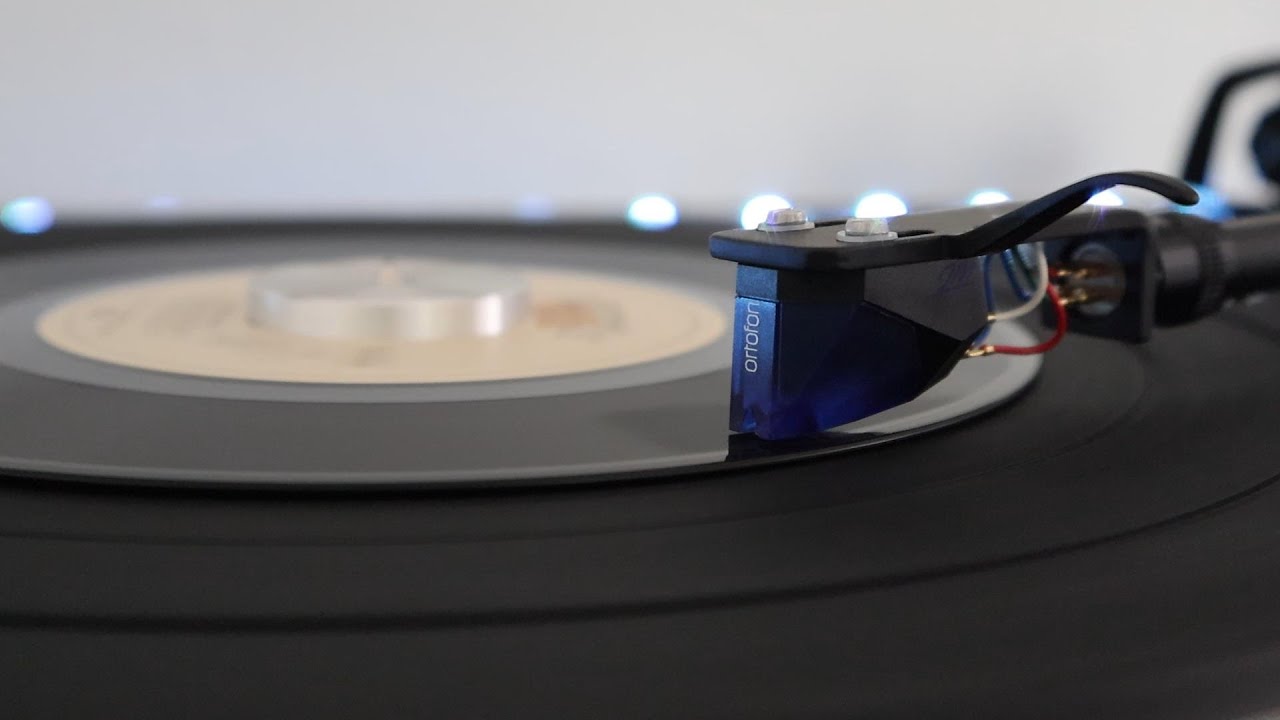 Rod Stewart Young Turks 45RPM Vinyl Record with Video Overlay!