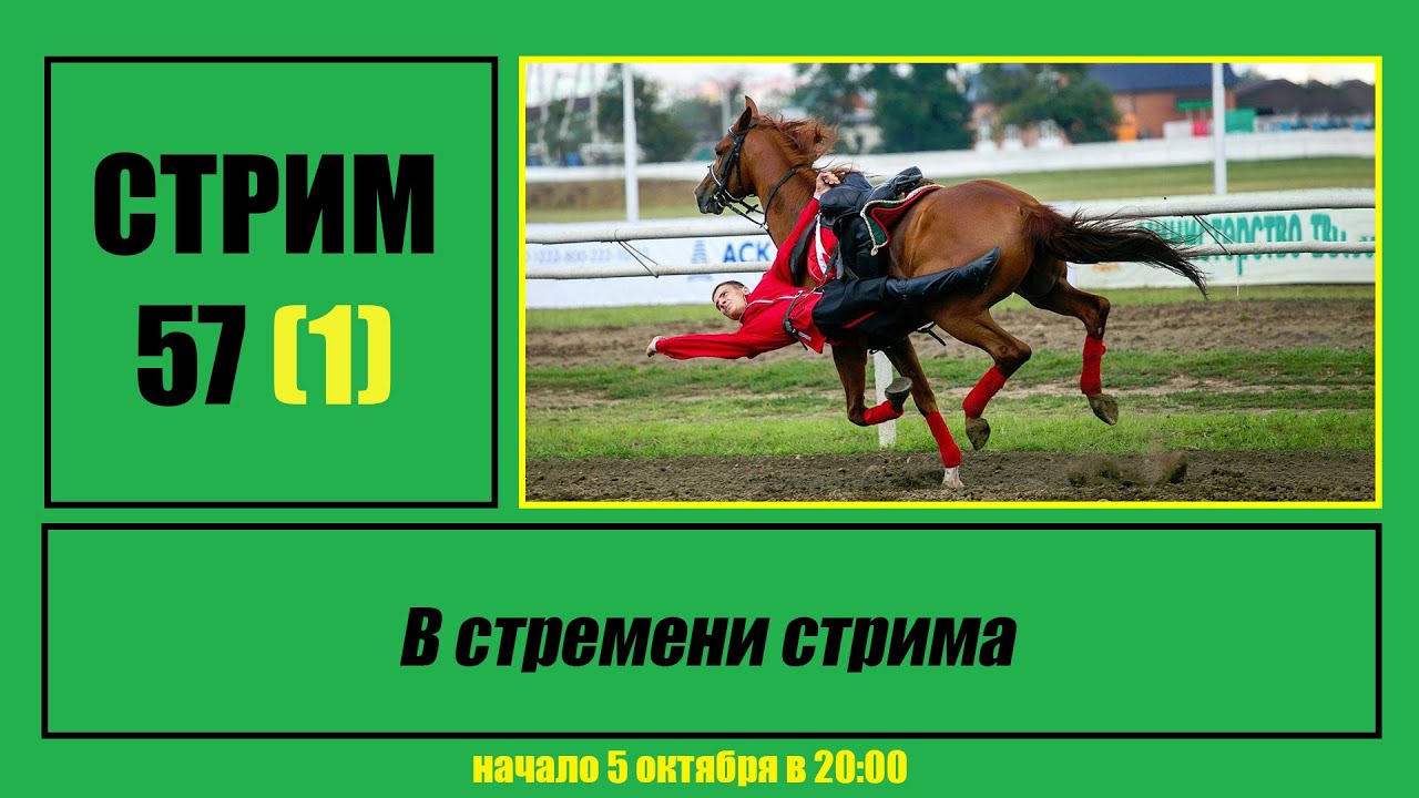 Стрим #57 "В стремени стрима" - YouTube