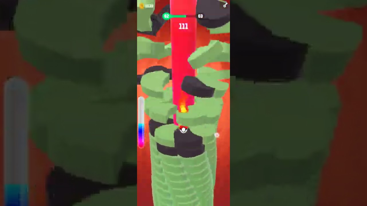 drop stack ball  l game play # NUB VS PRO