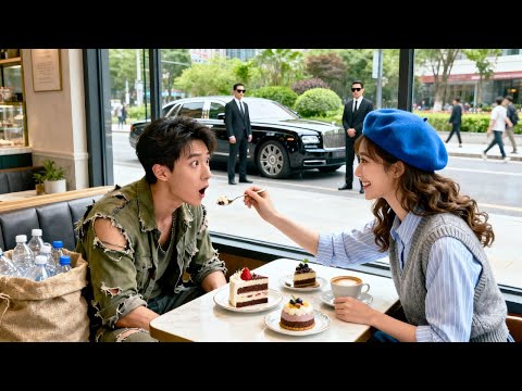 الجميع سخر من الفقير إلا فتاة بريئة شاركته الكعكة فظهر أن الأمر اختبار الـCEO وبداية العشق