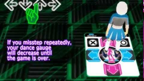 Dancing Stage SuperNova PS2 Attract Mode